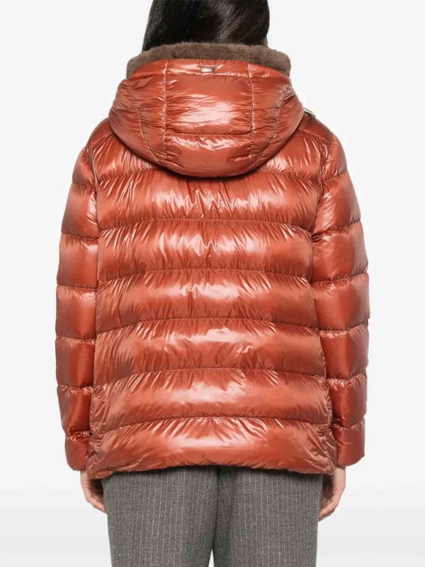 HERNO buy online ダウンジャケット - ダークオレンジ