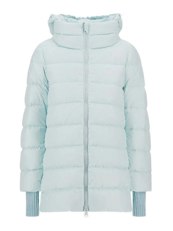HERNO: Vestes-rembourrees - Blouson Rembourré - Bleu Clair