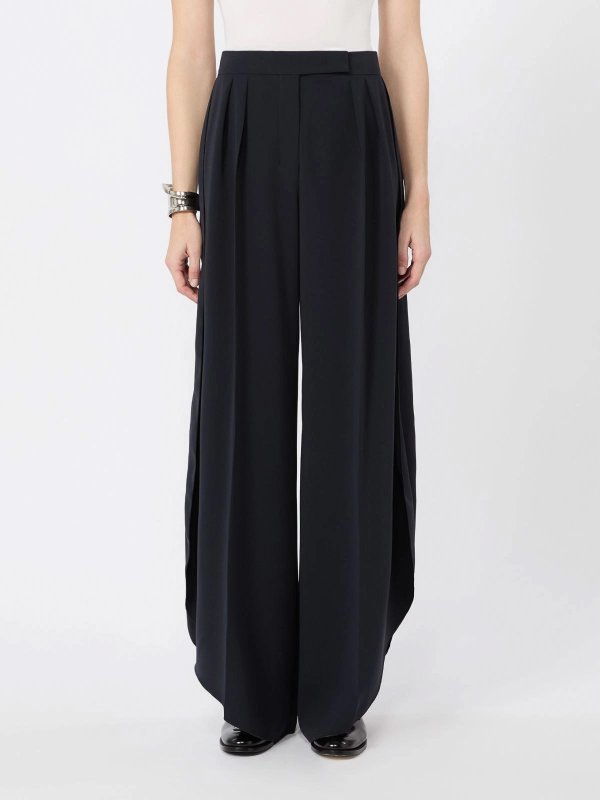 Max Mara: カジュアルトラウザー online - カジュアルパンツ - ブルー