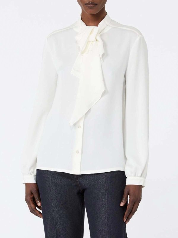 The Best Shops Max Mara: Camisas - Camisa - Blanco