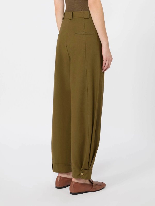 The Best Shops Max Mara: Casual Hosen - Casual Hose - Hellbraun
