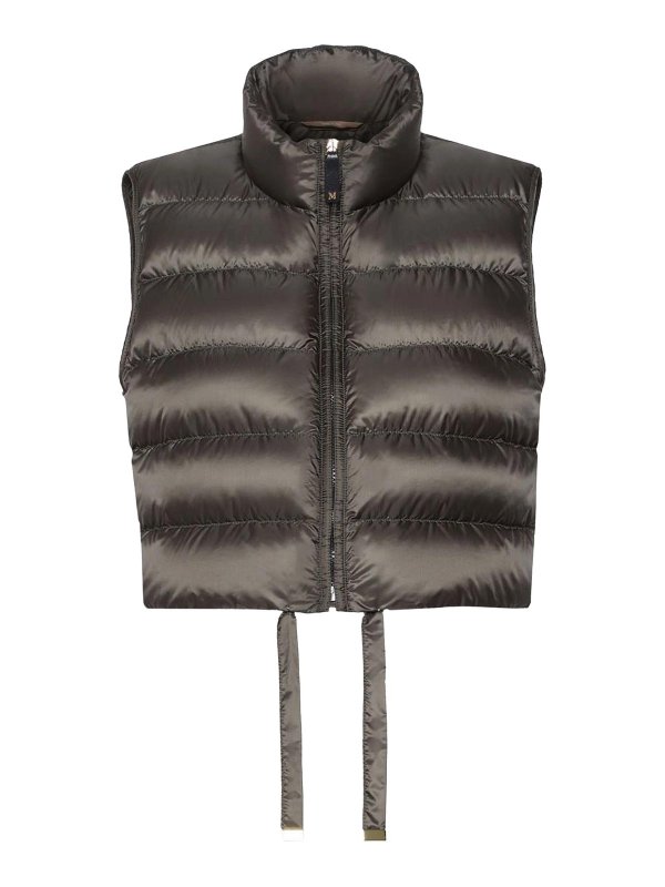 Max Mara: Chalecos  - Chaleco - Verde