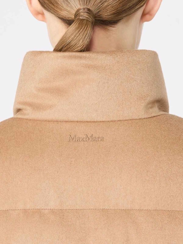 The Cube Mora Down Jacket Mora Camel shop online: Max Mara