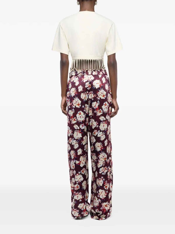 カジュアルパンツ - 紫 shop online: RABANNE