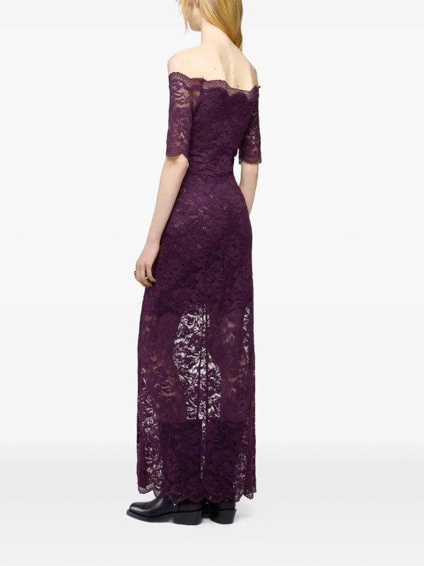 The Best Shops RABANNE: イブニングドレス - イブニングドレス - フクシア