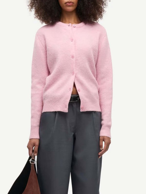 The Best Shops SAMSOE SAMSOE: Cardigans - Cardigan - Violet Clair