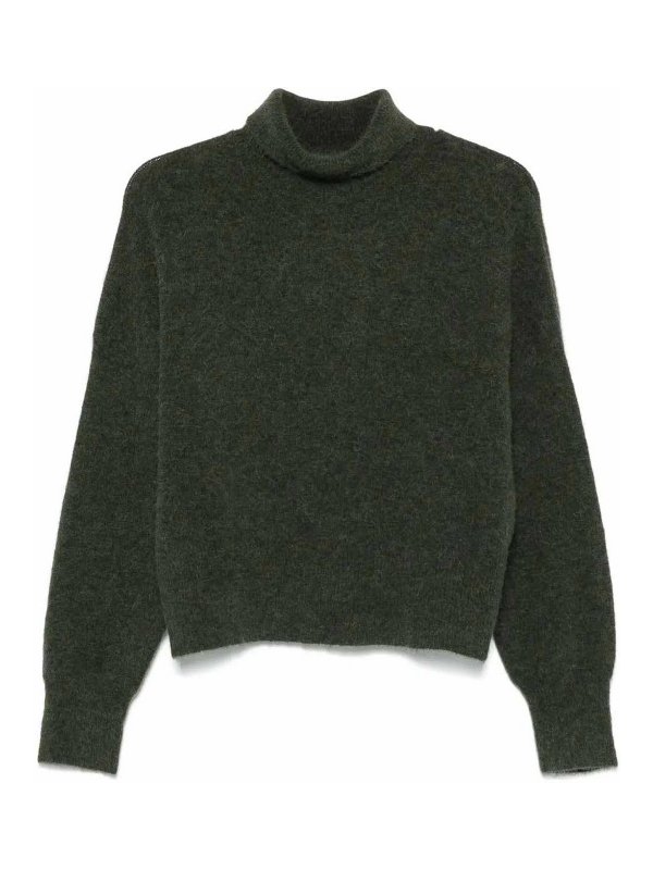 SAMSOE SAMSOE: Strickpullover mit Rundhalsausschnitt - Rundhalspullover - Schwarz