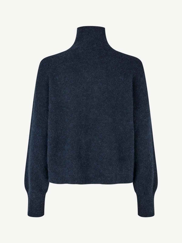 SAMSOE SAMSOE: Pull col rond online - Pull Col Rond - Blanc