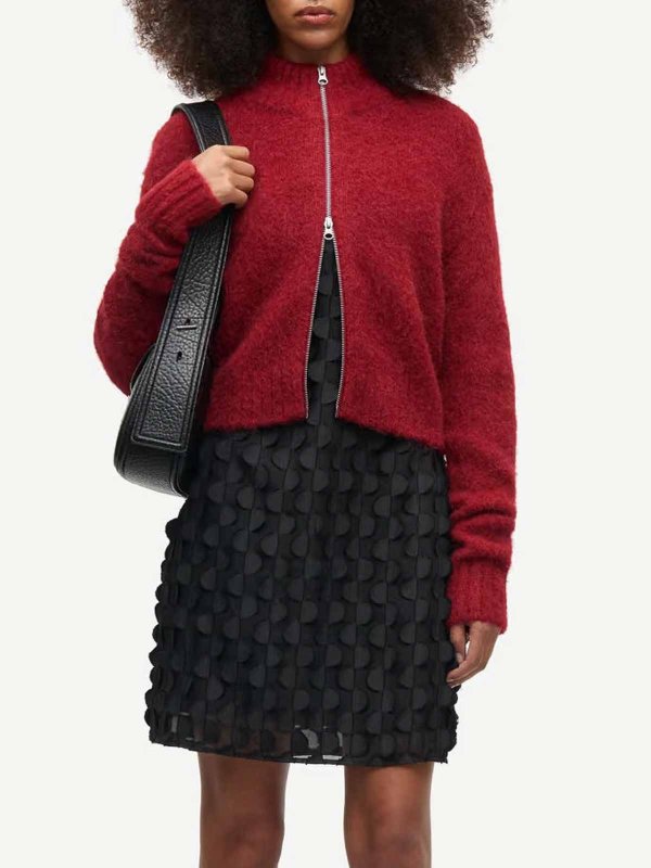The Best Shops SAMSOE SAMSOE: Cardigans - Cardigan - Jaune Clair