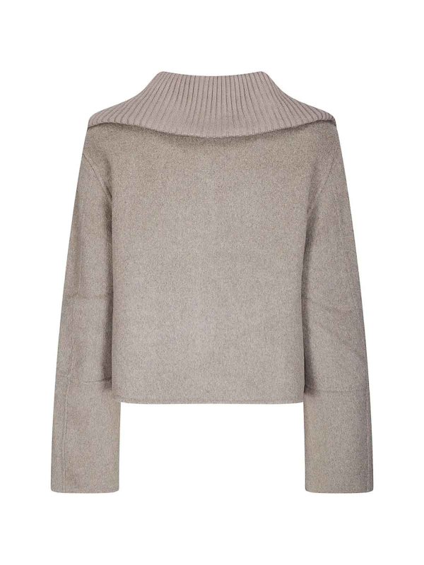 SAMSOE SAMSOE: casual jackets online - Sacleo Lead Gray Jacket
