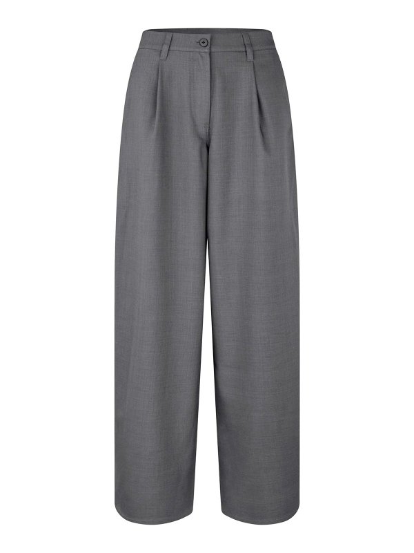 SAMSOE SAMSOE: Pantalones casual - Pantalón Casual - Gris