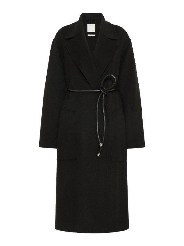 SPORTMAX: ニーレングスコート - 膝丈コート - 黒