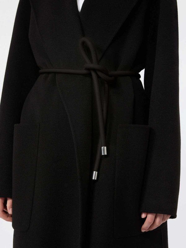 The Best Shops SPORTMAX: ニーレングスコート - 膝丈コート - 黒
