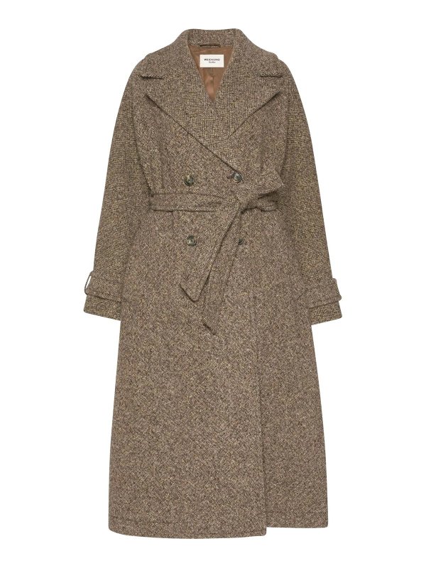 WEEKEND MAX MARA: Abrigos semilargos - Abrigo Midi - Gris
