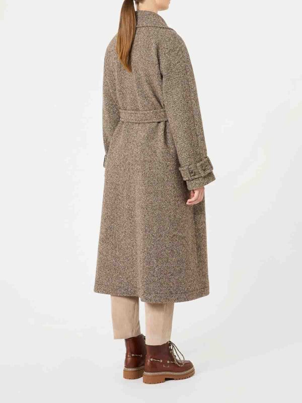 Abrigo Midi - Gris shop online: WEEKEND MAX MARA