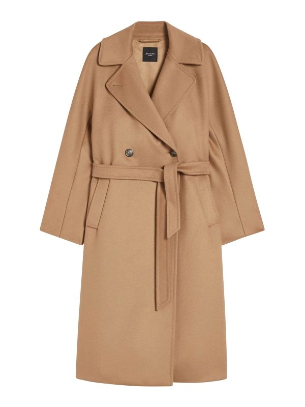 WEEKEND MAX MARA: Abrigos semilargos - Abrigo Midi - Camel
