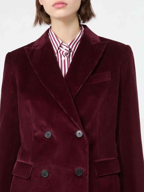 The Best Shops WEEKEND MAX MARA: ブレザー - ブレザー - ダークレッド