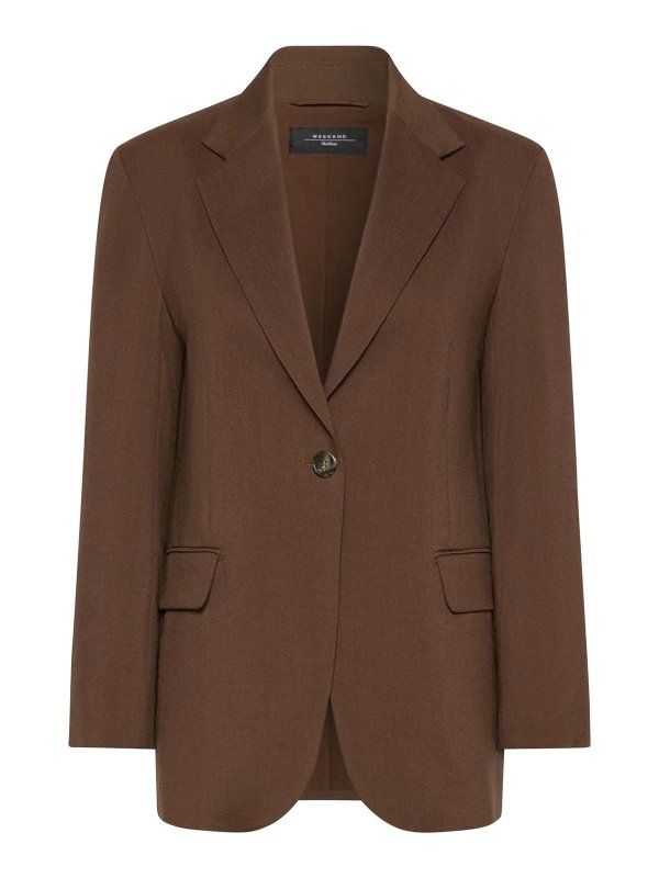 WEEKEND MAX MARA: Blazer - Blazer - Braun