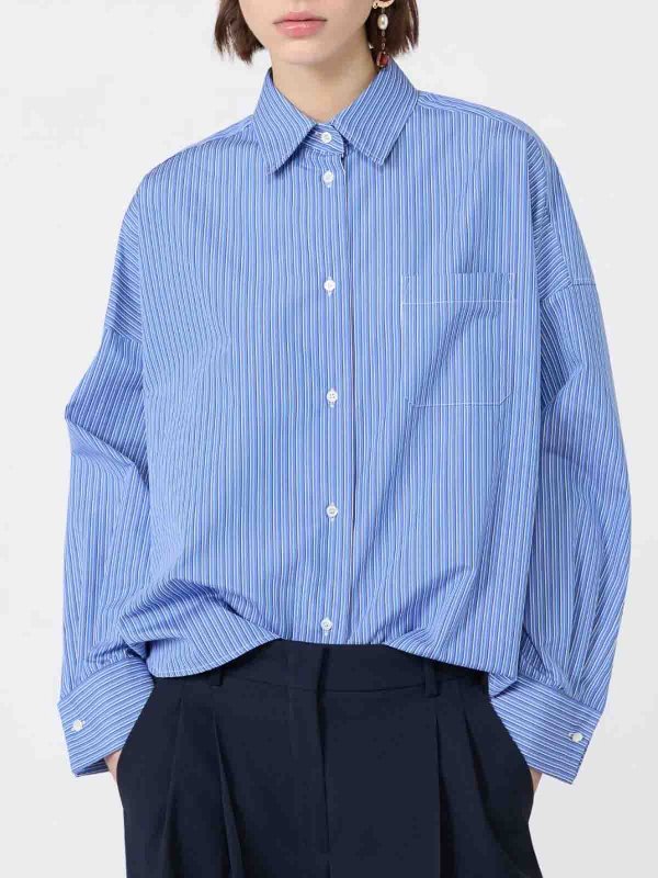 WEEKEND MAX MARA: シャツ online - シャツ - ライトブルー
