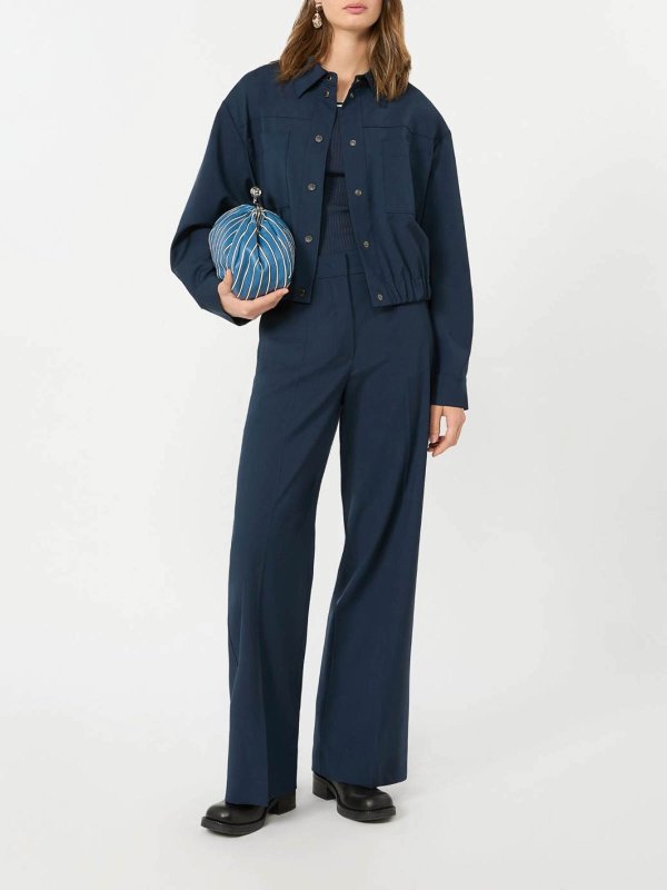 WEEKEND MAX MARA: カジュアルトラウザー online - カジュアルパンツ - ブルー