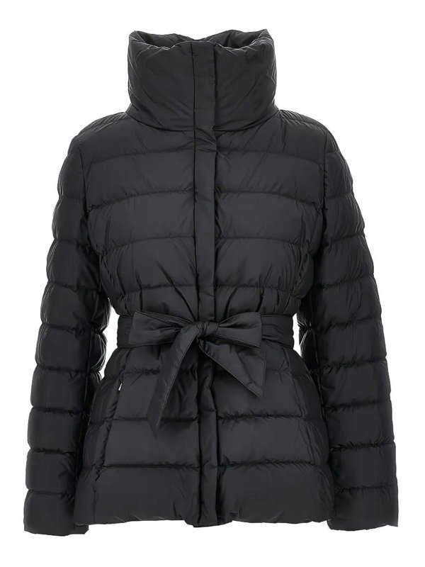 WEEKEND MAX MARA: knee length coats - Black Short Jacket