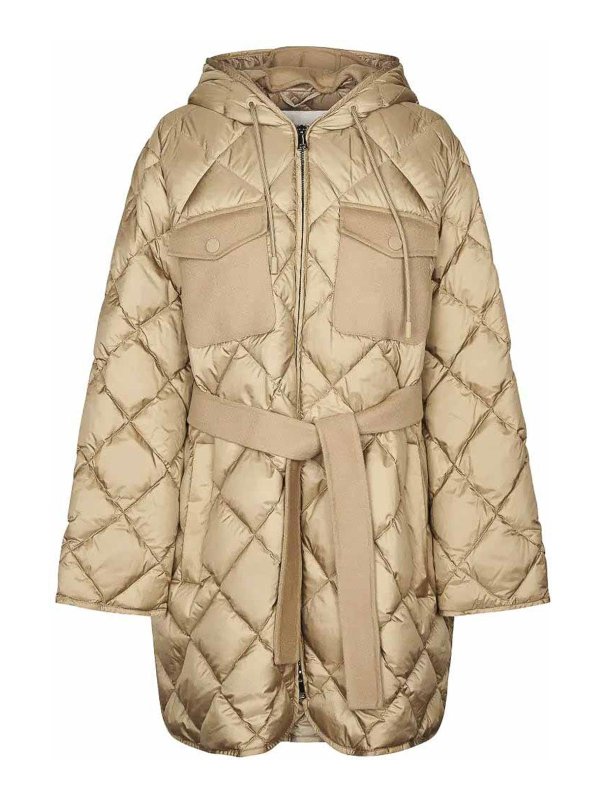 WEEKEND MAX MARA: padded jackets - Trusty Camel Down Jacket