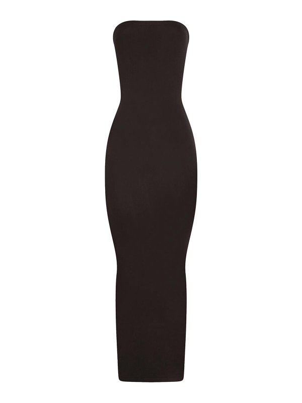 WOLFORD: ニーレングスドレス - 膝丈ドレス - ブラウン