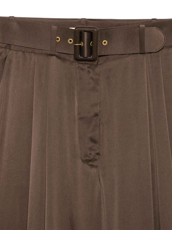 ZIMMERMANN: casual trousers online - Chocolate Pants