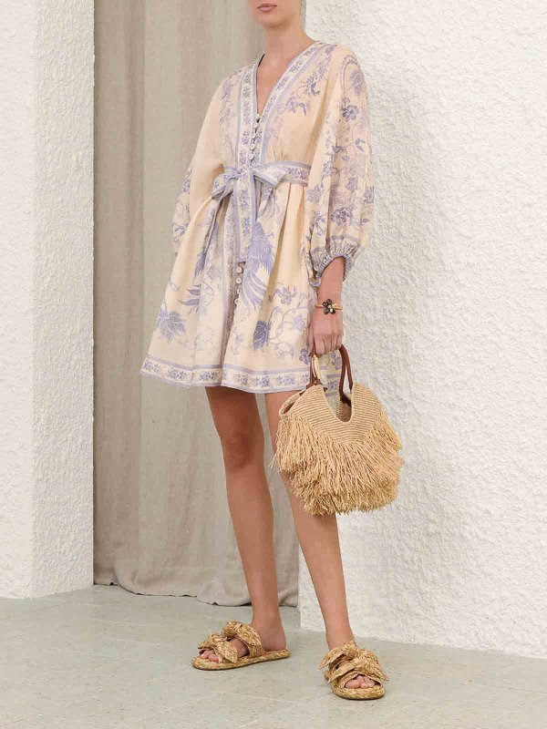 The Best Shops ZIMMERMANN: ショートドレス - ショートドレス - クリーム