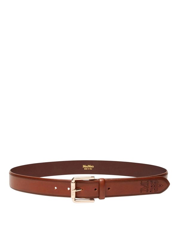 Max Mara: Cinturones - Cinturón - Marrón