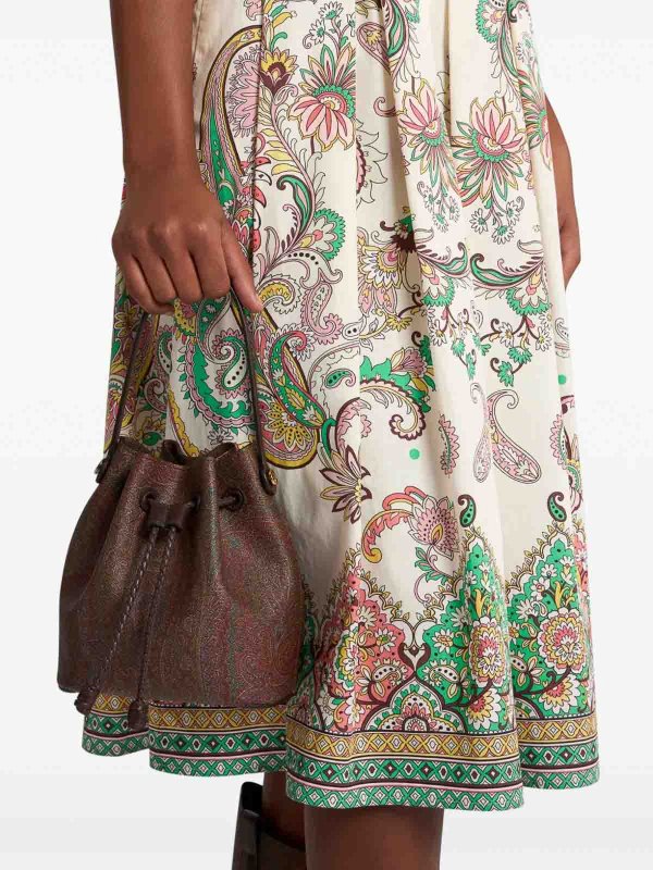 ETRO: Bucket-bags online - Bucket-Bag - Braun