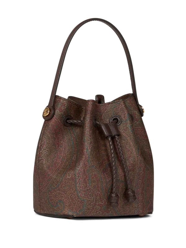 The Best Shops ETRO: Bucket-bags - Bucket-Bag - Braun
