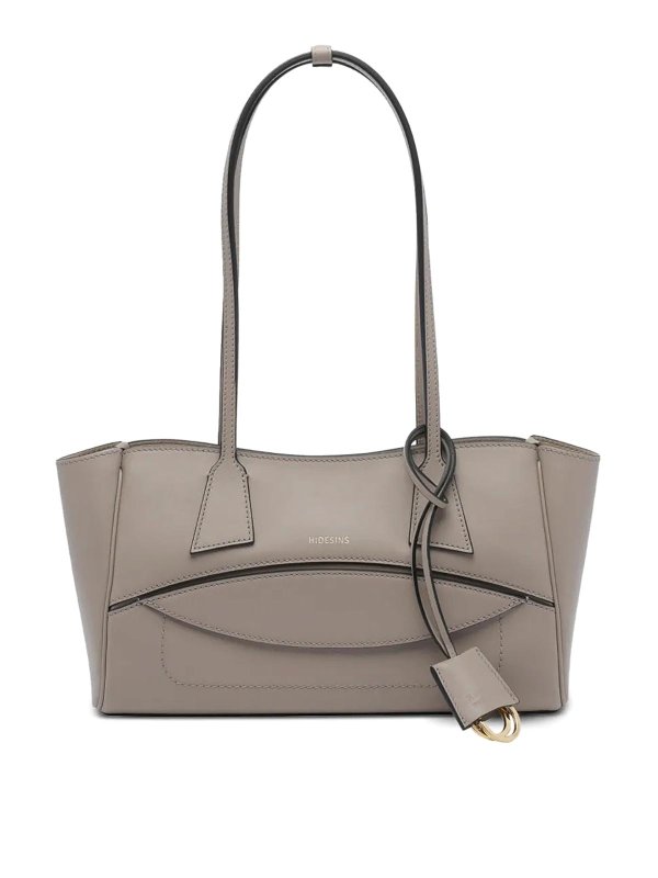 HIDESINS: Handtaschen - Shopper - Hellgrau