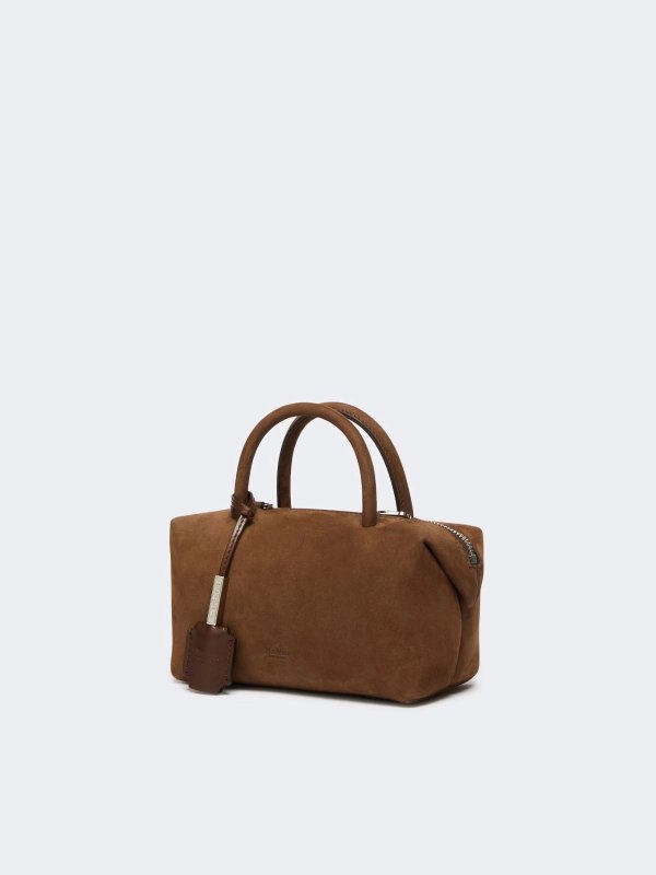 Max Mara: ボーリングバッグ online - ボーリングバッグ - ダークブラウン