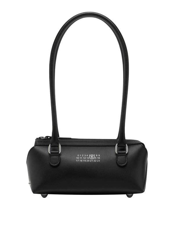 MM6 MAISON MARGIELA: ショルダーバッグ - ショルダーバッグ - 黒