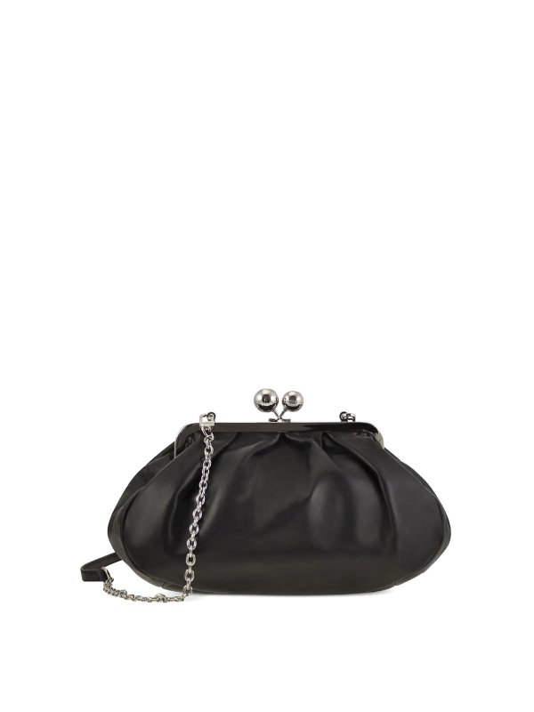 WEEKEND MAX MARA: totes bags - Black Cubic Bag