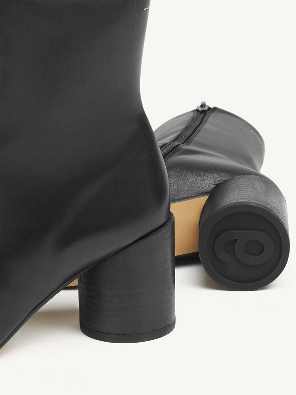 The Best Shops MM6 MAISON MARGIELA: ブーティー - アンクルブーツ - 黒