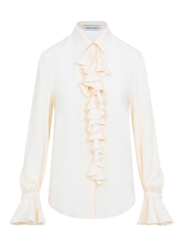 ALBERTA FERRETTI: Hemden - Hemd - Hellgelb