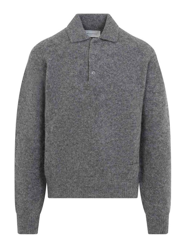 AMI PARIS: polo shirts - Knit Polo