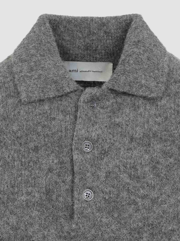 The Best Shops AMI PARIS: polo shirts - Knit Polo