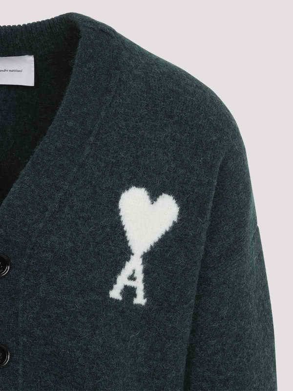 The Best Shops AMI PARIS: カーディガン - カーディガン - 緑