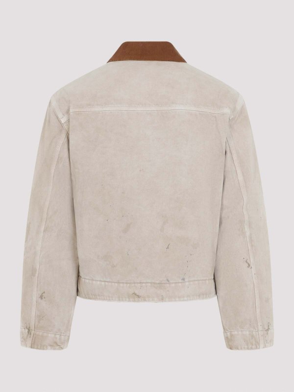 BALENCIAGA: Jeansjacken online - Jeansjacke - Beige
