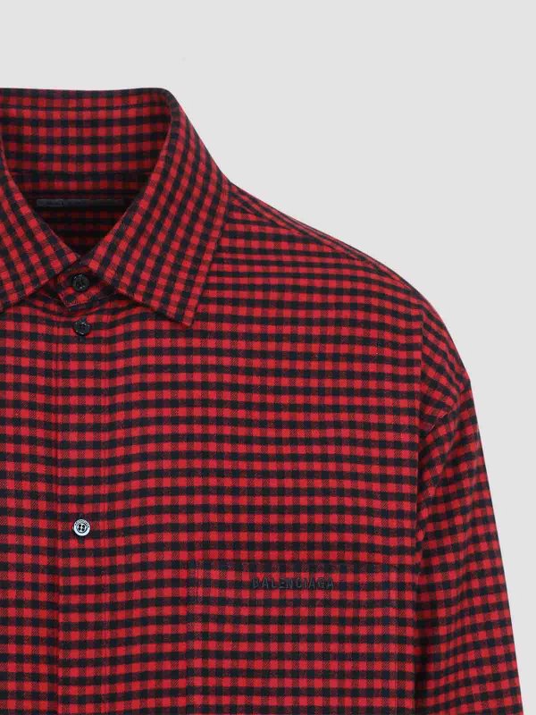 The Best Shops BALENCIAGA: シャツ - シャツ - 赤