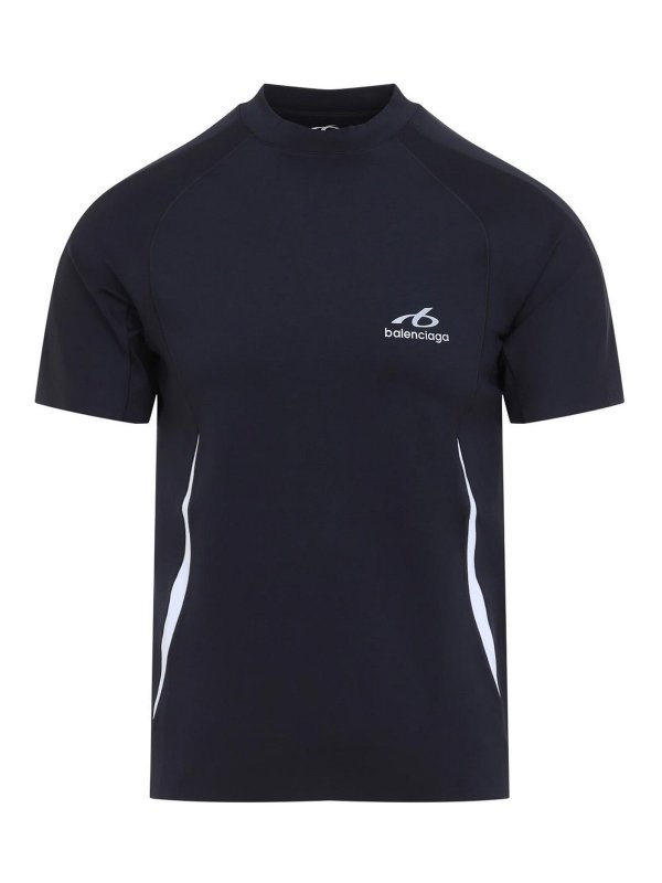BALENCIAGA: T-shirts - T-Shirt - Weiß
