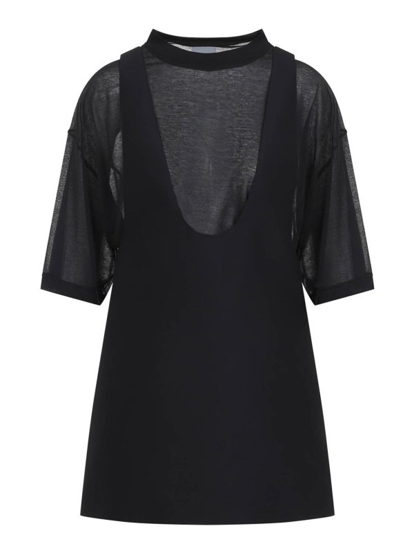 BALENCIAGA: ニーレングスドレス - 膝丈ドレス - 黒