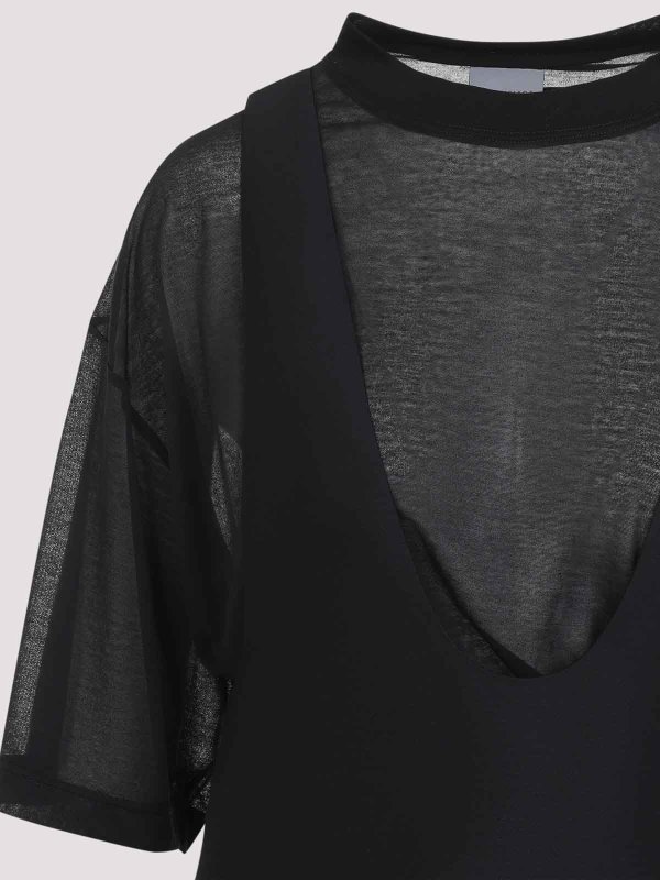 The Best Shops BALENCIAGA: ニーレングスドレス - 膝丈ドレス - 黒