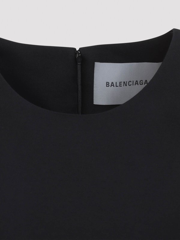 ショートドレス - 黒 shop online: BALENCIAGA