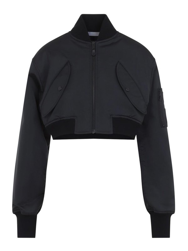 BALENCIAGA: bombers - Cropped Bomber