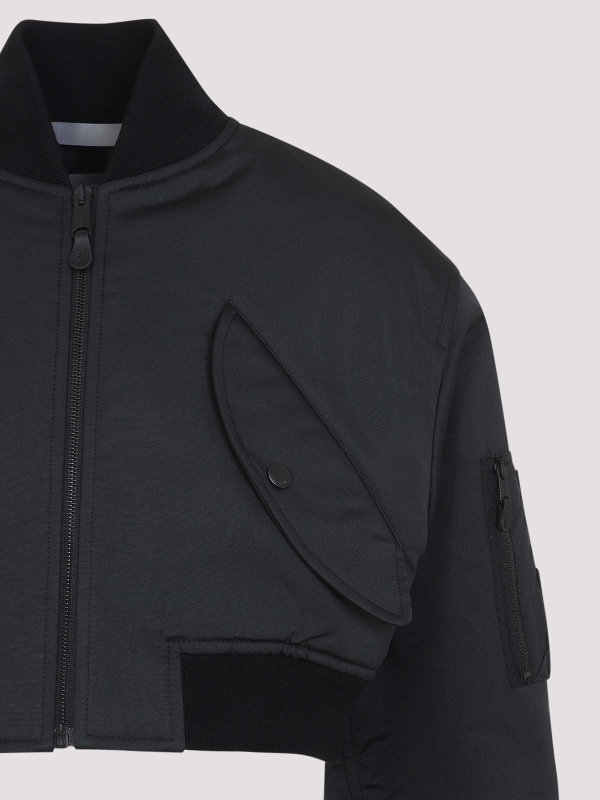 The Best Shops BALENCIAGA: bombers - Cropped Bomber