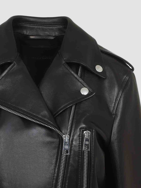 The Best Shops BALENCIAGA: casual jackets - Biker